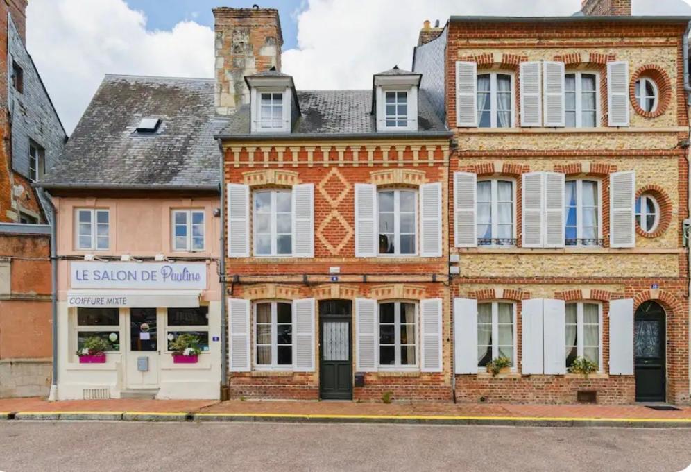 Maison De Charme Beaumont, Proche Deauville Beaumont-en-Auge Exterior foto